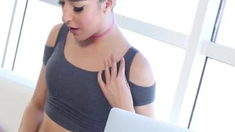 sleazy Tbabe Chanel Santini taut booty Fingering Masturbation