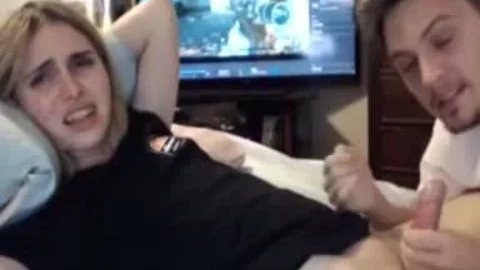 blonde t-girl acquires Sucked By Her Boyfriend