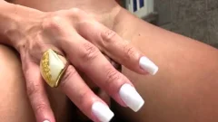 tranny Erica Lee Inserting A Banana