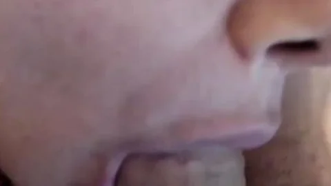 filthy Swedish blond engulfing dick