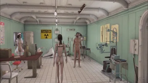 Fallout 4 dril The Hybrid girl