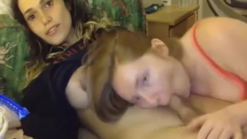 delicious babe Sucks On breasty tranny filthy shlong
