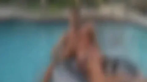 Two shemales Dominate chap In Pool