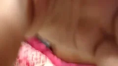 latin chick Rubs Her cock To Manalive cumshot