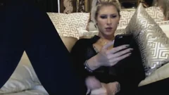large weenie Trans Stroking And Licking Her Precum
