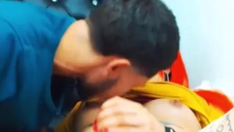 sucking My Partners weenie whilst Everyone Is Watching