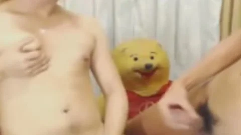Two tasty ladyman engulfing And anal nailing