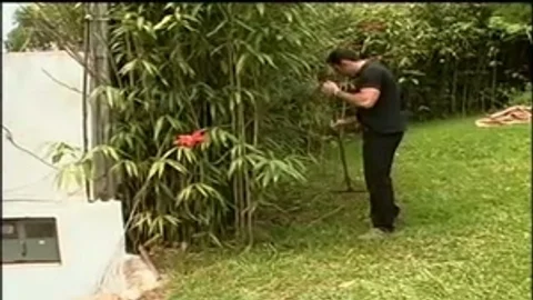blonde ladyman receives On her Knees outdoors And sucks On A throbbing Whowdyte weenie