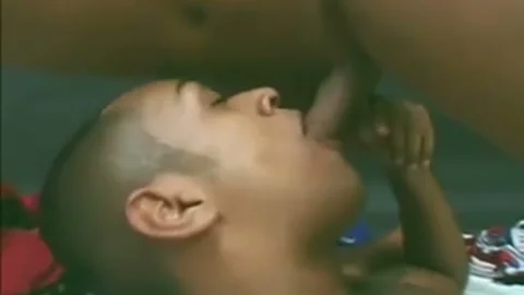 latin babe lady-man butt licking And pokeing