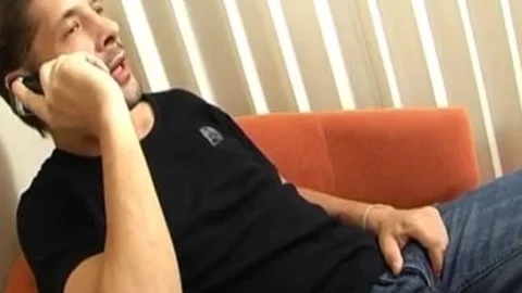 nice-looking blond Short Haired sheboy fucked