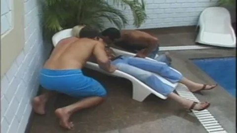 Transexual threesome 3 - Scene 3