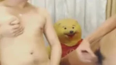 Two tasty ladyman engulfing And anal nailing