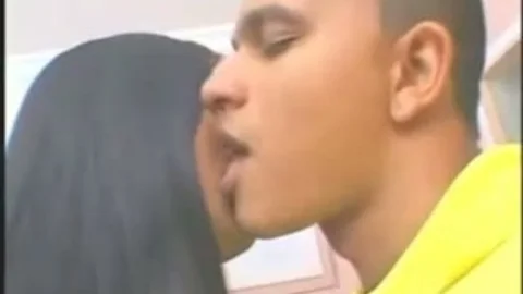 long Haired tgirl pounding