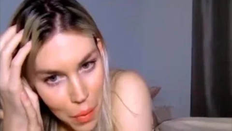 nice-looking blond Natural melons lady-man dick Ring webcam