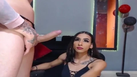 sucking A monstrous 10-Pounder On cam