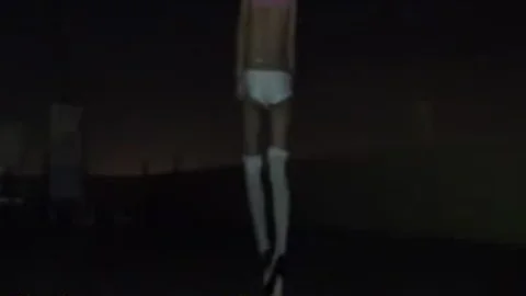 Japanese Ladyboy In Live TV jack off