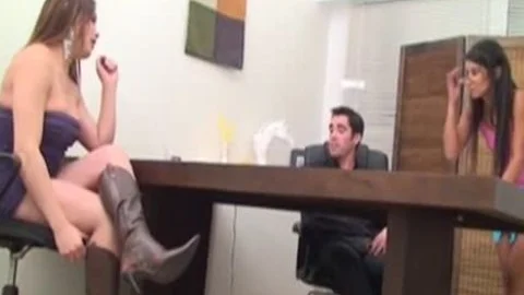 Join mad Office threesome Right Now