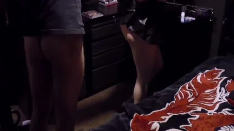 Trans hoe Sucks biggest cock And gets A Mouthful Of spooge