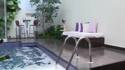 lady-man Adrielhy Bronze Sits On A fake penis