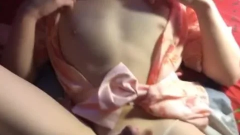 I nailed A Femboy And this chap sperm On His Tummy