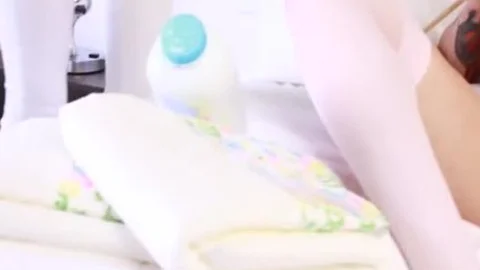 immoral shemale River Enza Hard Grinding In Diapers