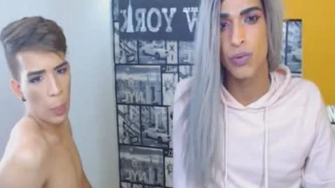 lustful Trans gets arsehole banging