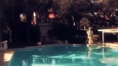 pleasant Poolside action With A horny TS