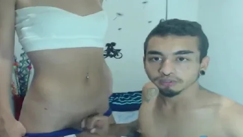 Studly attractive man And sleazy ladyboy poke