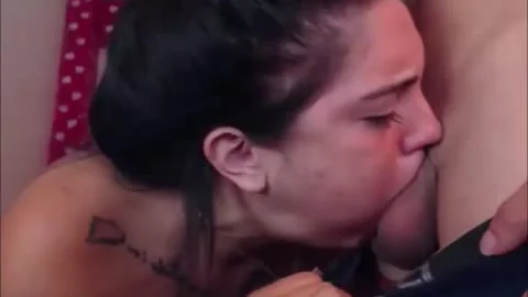 filthy Trans babe Face banged By A man
