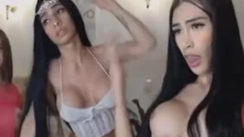 breasty shemales trio outstanding