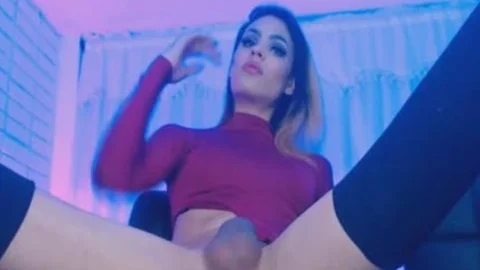 t-girl Can sperm Alone By Just Masturbating