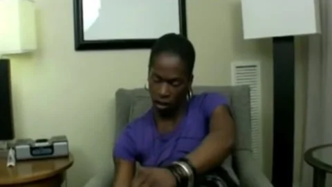 black ladyboy Star With enormous wazoo Has Craving For White penis