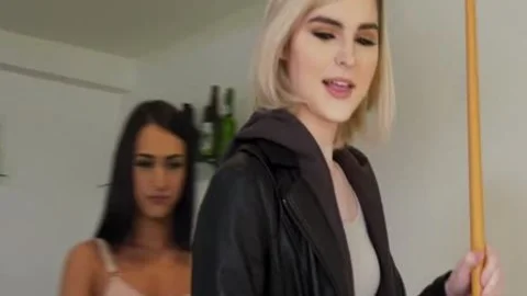 Waking Her man Up With A Trans 3some