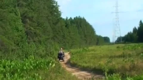 Semale Outdoor Stroking