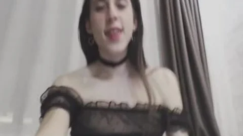 Cutest legal age teenager t-girl Jerking Until she Cums