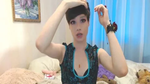 Very yummy Pixie Ladyboy Show nasty booty And shlong
