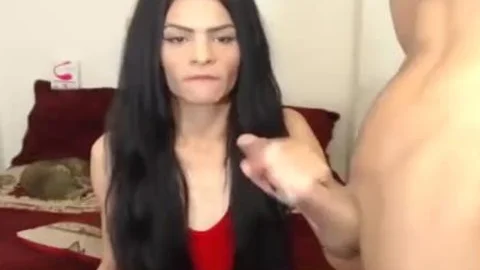 Ts chick sucking On Hard 10-Pounder