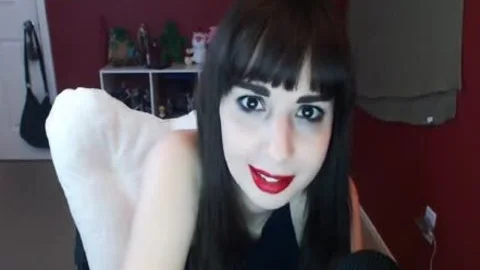 Super delicious legal age teenager tranny Sue On webcam