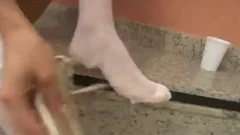 tasty brunette shemale receives a-hole hammered