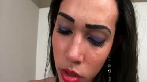 Two guys poke sheboy Sheylla Wandergirlt