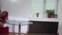 Sizzling lusty Redhead ladyboy Mutual pounding Client #4