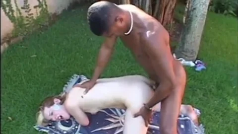 White ladyboy With diminutive 10-Pounder receives meaty darksome penis Up His wazoo