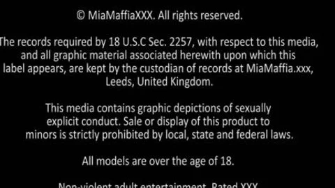 MIA MAFFIA IN PVC AROUND YOUR NECK AND MY knob IN YOUR throat