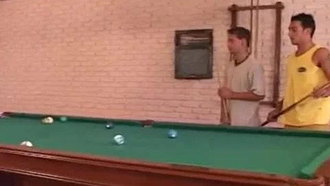 horny latin chick tranny fucks horny twink On The Pool Table And horny one greater quantity pecker At The Same Time