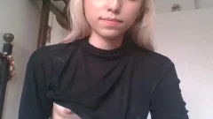 blonde legal age teenager Trap Shows delicious young Body Masturbate Her anal Cd