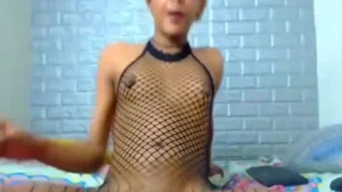 Ladyboy Jerks By web camera