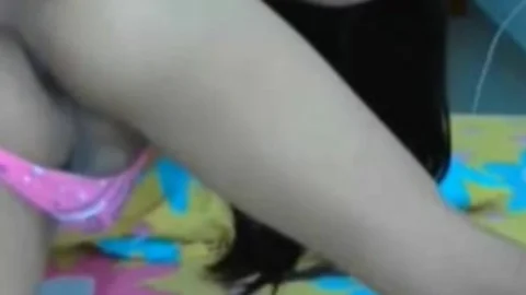 cute eighteen Year daddy lady-man From Colombia jerking off
