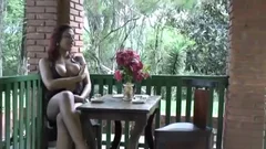 lewd Redthellos chabad t-girl Nailed Outdoor
