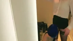 Two lovely tranny In Shop