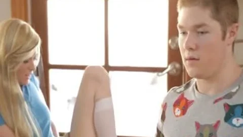 young couple copulates fine mommy